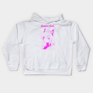 Gamer girl Kids Hoodie